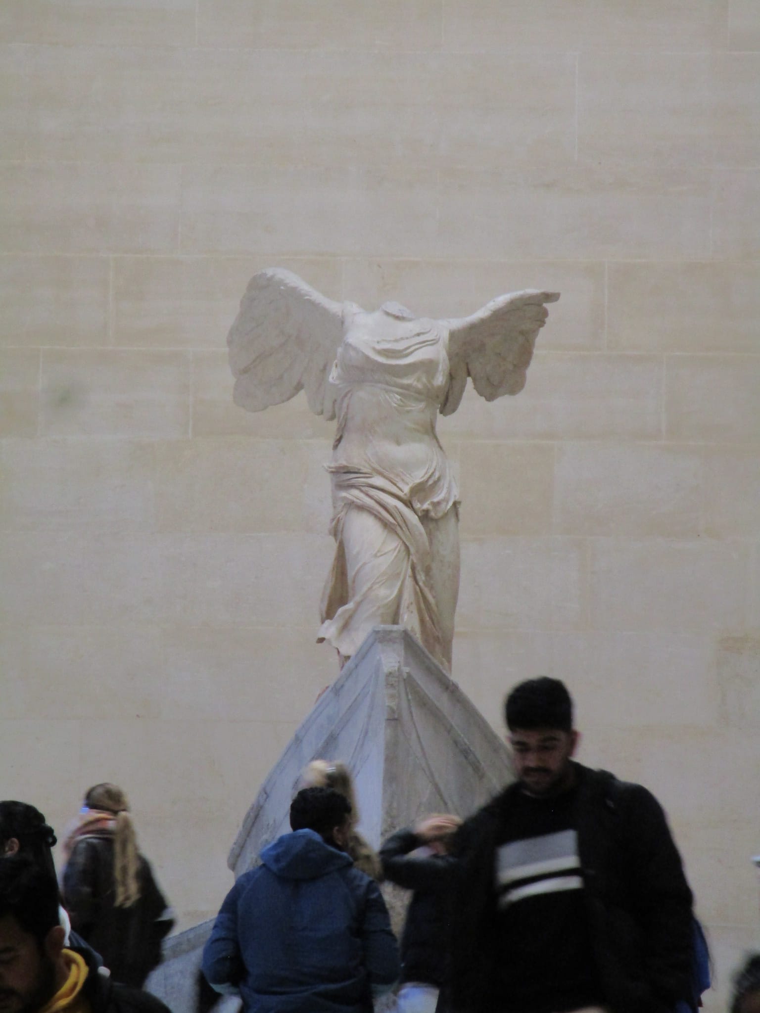 Photo au Musée du Louvre.