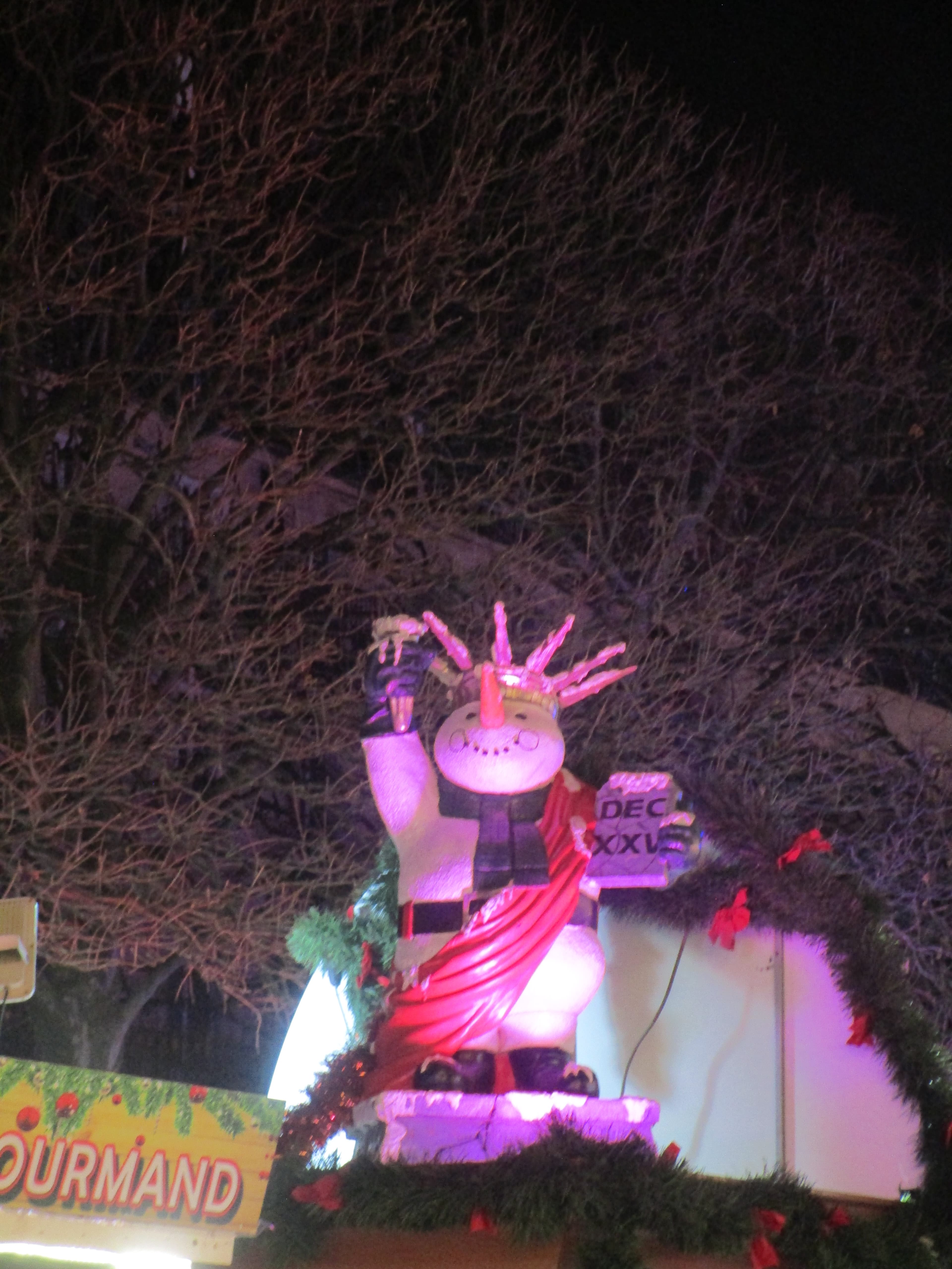Photo de nous deux au marché de noël des Tuileries 2025.